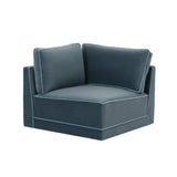 Willow Misty Blue Corner Chair REN-L03150-W TOV Furniture