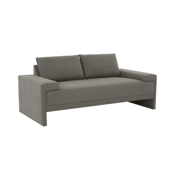 TOV Furniture Maeve 75" Contemporary Upholstered Loveseat in Slate Gray - Comfortable, Stylish, and Durable Design REN-L04022