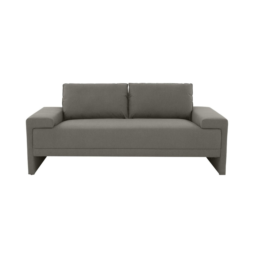 TOV Furniture Maeve 75" Contemporary Upholstered Loveseat in Slate Gray - Comfortable, Stylish, and Durable Design REN-L04022