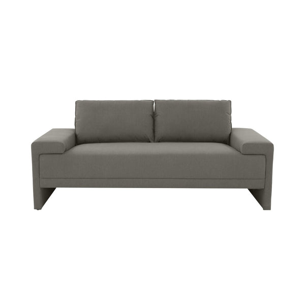TOV Furniture Maeve 75" Contemporary Upholstered Loveseat in Slate Gray - Comfortable, Stylish, and Durable Design REN-L04022