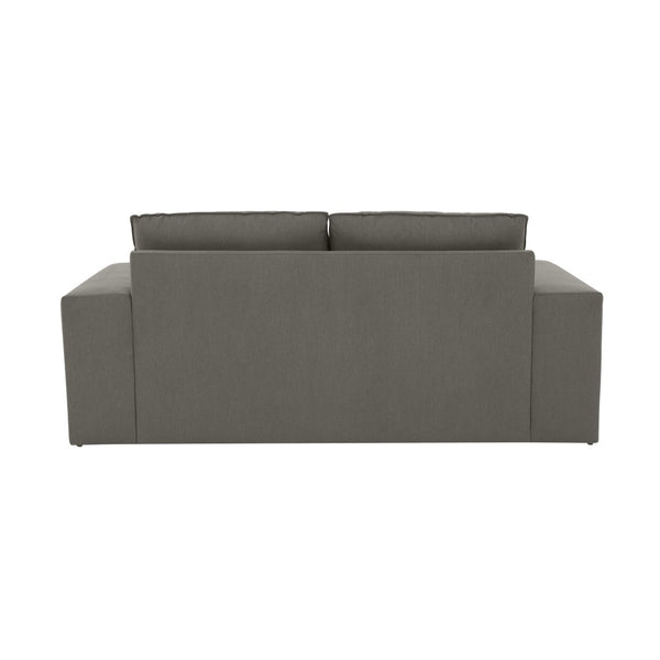 TOV Furniture Maeve 75" Contemporary Upholstered Loveseat in Slate Gray - Comfortable, Stylish, and Durable Design REN-L04022