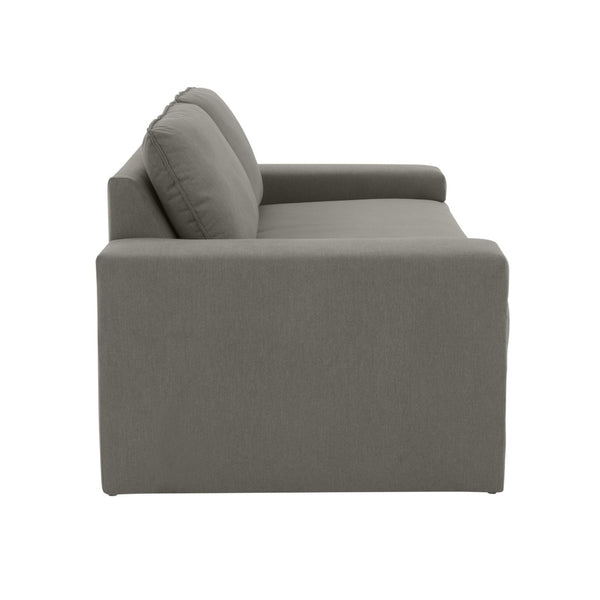 TOV Furniture Maeve 75" Contemporary Upholstered Loveseat in Slate Gray - Comfortable, Stylish, and Durable Design REN-L04022