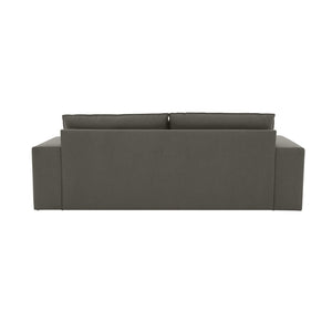 TOV Furniture Maeve 91" Upholstered Sofa - Modern Comfort with Durable LiveSmart Fabric for Effortless Entertaining Grey REN-L04023