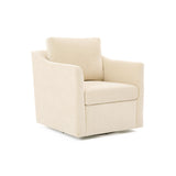 Aiden Beige Swivel Armchair REN-L06111 TOV Furniture