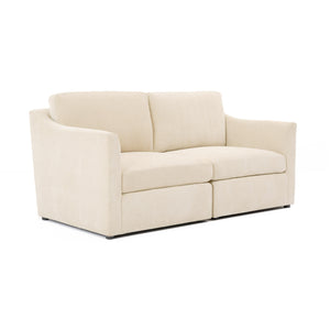 Aiden Beige Modular Loveseat REN-L06112 TOV Furniture