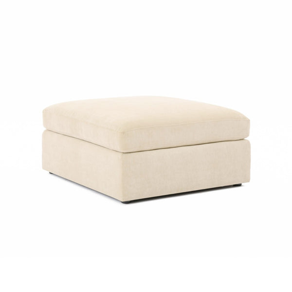 TOV Furniture Aiden-Ottoman: Timeless Comfort and Versatile Style for Your Living Room Décor and Relaxation Needs Beige REN-L06114