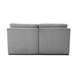 Aiden Gray Modular Loveseat REN-L06122 TOV Furniture