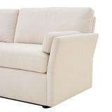 Catarina Cream Chaise Sectional REN-L08610-SEC TOV Furniture