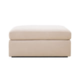 Catarina Cream Ottoman REN-L08611 TOV Furniture