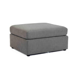 Catarina Gray Ottoman REN-L08621 TOV Furniture