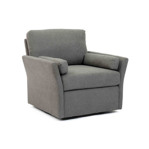 Catarina Gray Swivel Accent Chair REN-L08624 TOV Furniture