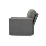 Catarina Gray Swivel Accent Chair REN-L08624 TOV Furniture