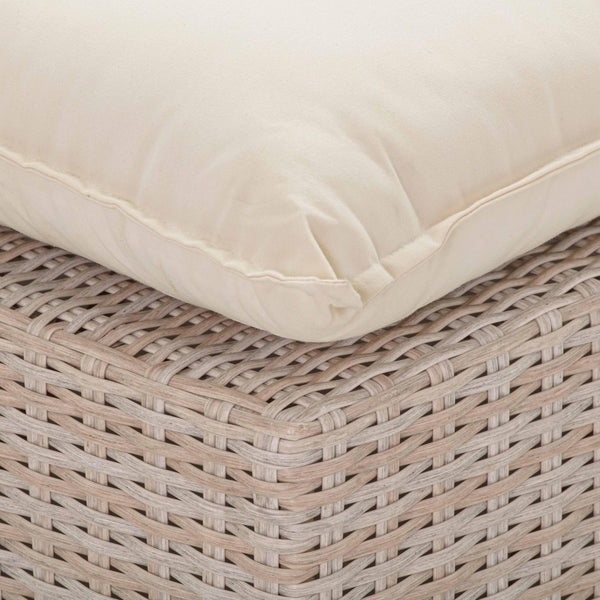 TOV Furniture Cali Natural Wicker Armless Chair - Elegant Coastal Design with Weather-Resistant Comfort & Style! REN-O11163-AC