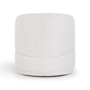 TOV Furniture Massa Textured Fabric Swivel Accent Chair - Modern Comfort with 360-Degree Movement for Any Space Beige REN-S12111