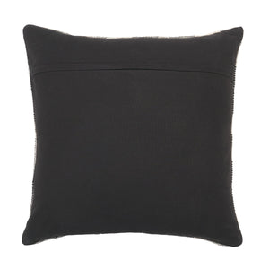 Jaipur Living Jaipur Living Wren Checkered Throw Pillow Reversible Black Cream Plush Square Accent Down PLW103994