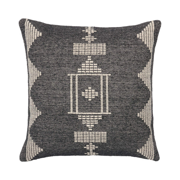 Jaipur Living Jaipur Living Anouk Cotton Tribal Throw Pillow Bold Graphic Pattern for Sofas and Beds Down PLW103996
