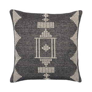 Jaipur Living Jaipur Living Anouk Cotton Tribal Pillow Cover Bold Black Cream Square Accent PLC102605