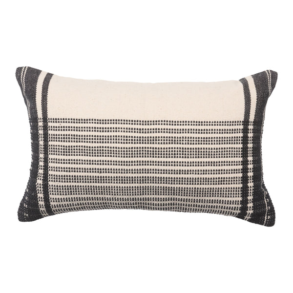 Jaipur Living Jaipur Living Cotton Lumbar Pillow Cover Bold Stripe Accent for Sofas and Beds PLC102606