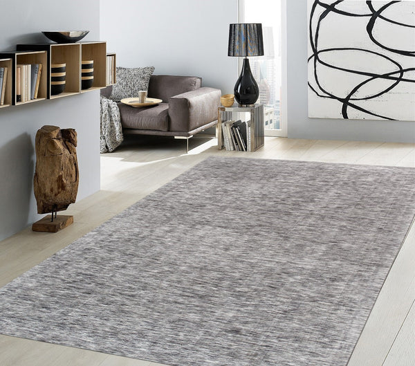 Pasargad Transitional Hand-loomed Area Rug - Luxurious Polyester & Cotton Blend, 5' X 8' Size   Reno-05 5x8