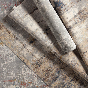 Jaipur Living Requiem Constanze Modern Machine Made Indoor Rug Silver 9'x12'