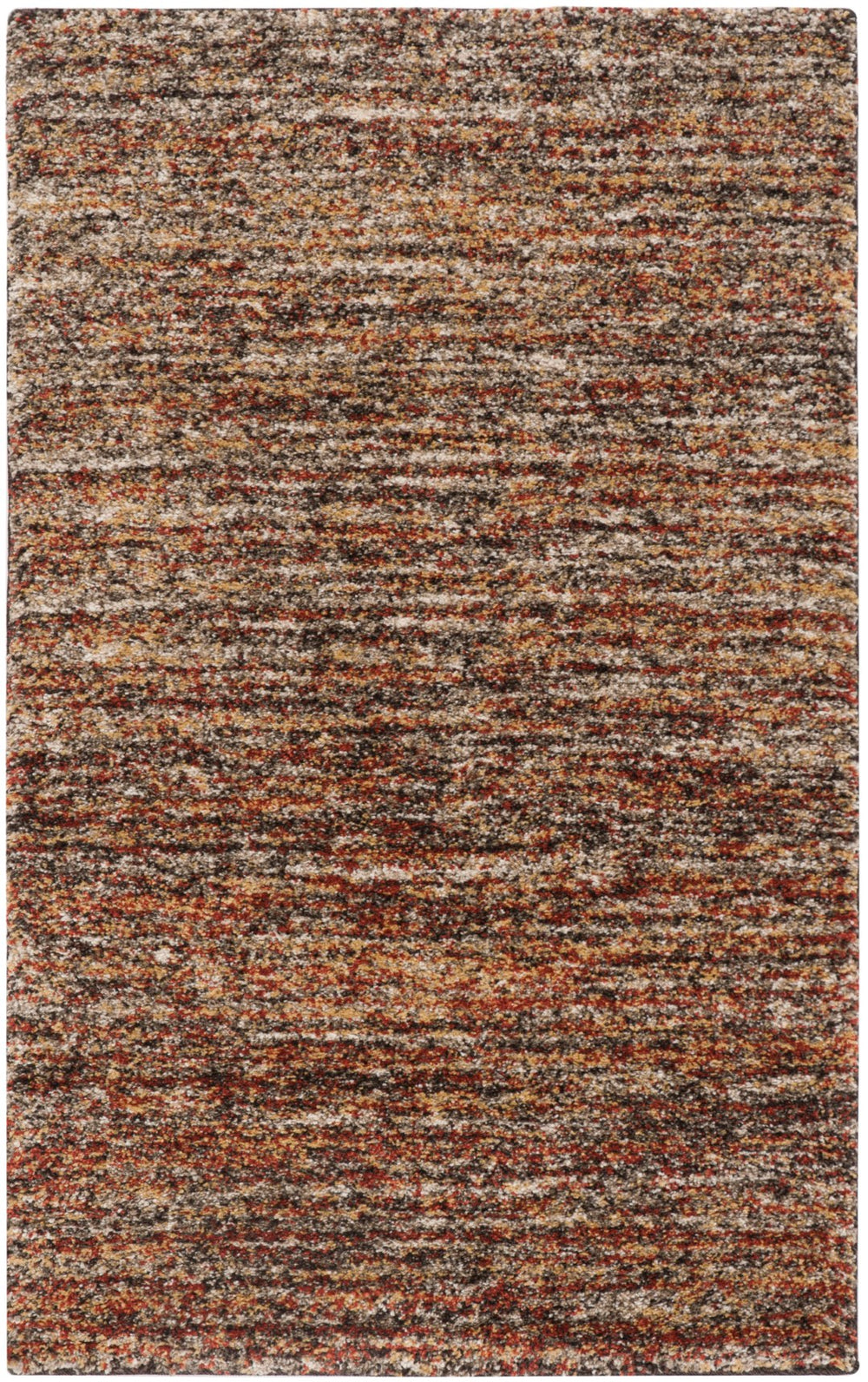 Safavieh Retro Area Rug - Elegant Contemporary Design, Durable Power Loomed Construction For Any Room Ivory ,Dark Grey Polypropylene Pile Ret2133-1184-6