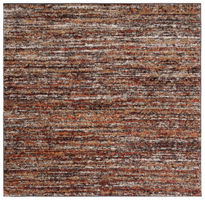 Safavieh Retro Area Rug - Elegant Contemporary Design, Durable Power Loomed Construction For Any Room Ivory ,Dark Grey Polypropylene Pile Ret2133-1184-6