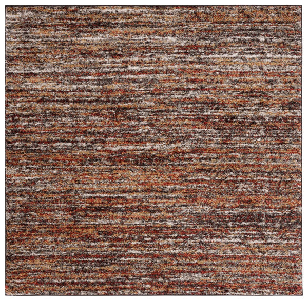 Safavieh Retro Area Rug - Elegant Contemporary Design, Durable Power Loomed Construction For Any Room Ivory ,Dark Grey Polypropylene Pile Ret2133-1184-6