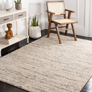 Safavieh Retro Ivory & Dark Grey 3X5 Rug - Minimalist Power-Loomed Polypropylene, Plush 3/4" Pile, Easy Care Elegance RET2133-1184-3