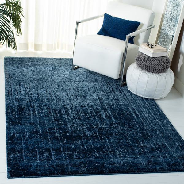 Safavieh Retro Luxurious Power Loomed Area Rug – Contemporary Abstract Design For Elegant Spaces, 3ft Diameter Black ,Light Grey Polypropylene Pile Ret2770-9079-3r