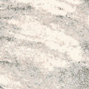 Safavieh Retro Contemporary Grey Ivory Square Rug — Low-Profile 3/4" Pile, Durable Polypropylene, Modern Accent 5'-3" x 5'-3" RET2891-8012-5SQ