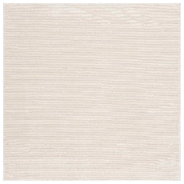 Safavieh Revive Ivory Square Area Rug Recycled Polyester Low Pile Neutral Tonal Living Room REV102A-5SQ