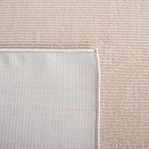 Safavieh Revive Solid Beige Power Loomed Recycled Polyester Accent Rug for Office or Living Room REV102B-3SQ