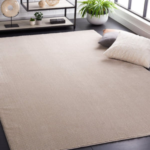 Safavieh Revive Power Loomed Beige Polyester Area Rug Soft Neutral Pile for Living Rooms REV102B-6
