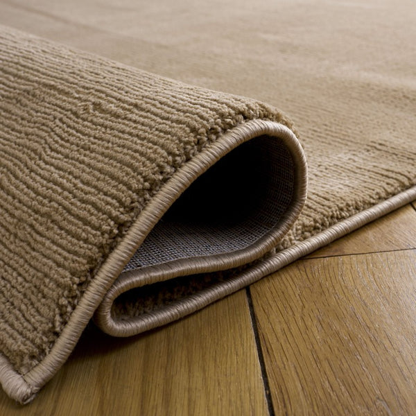 Safavieh Revive Power Loomed Recycled Polyester Neutral Tan Area Rug for Modern Living Spaces Brown 5'-3" x 7'-7" - A REV102D-5
