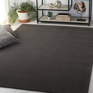 Safavieh Revive Solid Tonal Charcoal Recycled Polyester Area Rug for Modern Living Spaces REV102H-6