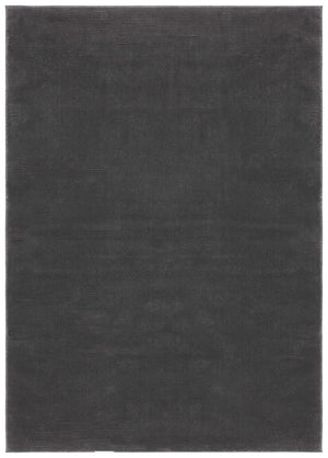 Safavieh Revive Solid Tonal Charcoal Recycled Polyester Area Rug for Modern Living Spaces REV102H-6