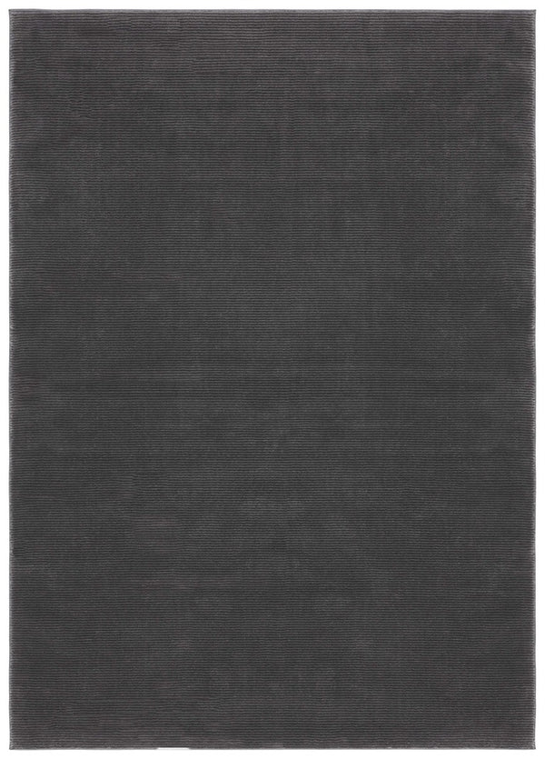 Safavieh Revive Solid Tonal Charcoal Recycled Polyester Area Rug for Modern Living Spaces REV102H-6