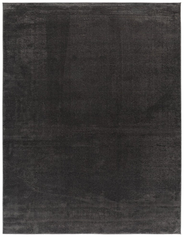 Safavieh Revive Solid Charcoal Power Loomed Recycled Polyester Area Rug for Modern Living Spaces REV102H-7