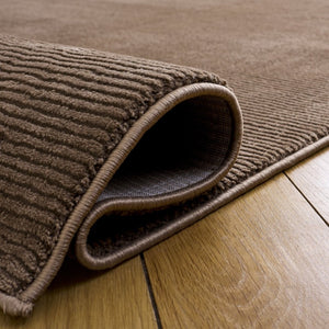 Safavieh Revive Power Loomed Recycled Polyester Neutral Tan Area Rug for Modern Living Spaces Brown 5'-3" x 7'-7" - B REV102T-5
