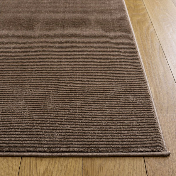 Safavieh Revive Power Loomed Recycled Polyester Neutral Tan Area Rug for Modern Living Spaces Brown 5'-3" x 7'-7" - B REV102T-5