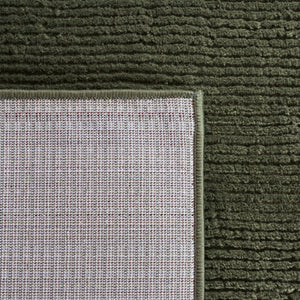Safavieh Revive Solid Earthy Green Low Pile Accent Rug Eco Recycled Polyester Small Entryway REV102Y-24