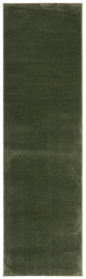 Safavieh Revive Modern Round Rug - Luxurious Power Loomed Design, Soft Polyester, Perfect For Any Decor Style Green Recycled Polyester Rev102y-218