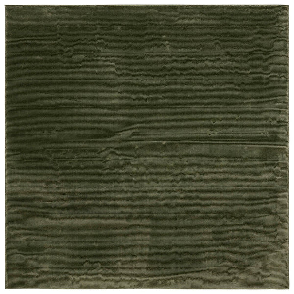 Safavieh Revive Modern Round Rug - Luxurious Power Loomed Design, Soft Polyester, Perfect For Any Decor Style Green Recycled Polyester Rev102y-218