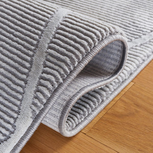 Safavieh Revive Modern Rectangle Area Rug - Elegant Geometric Design For Stylish Home Décor And Comfort Grey Polyester Rev104f-6