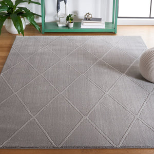 Safavieh Revive Modern Rectangle Area Rug - Elegant Geometric Design For Stylish Home Décor And Comfort Grey Polyester Rev104f-6