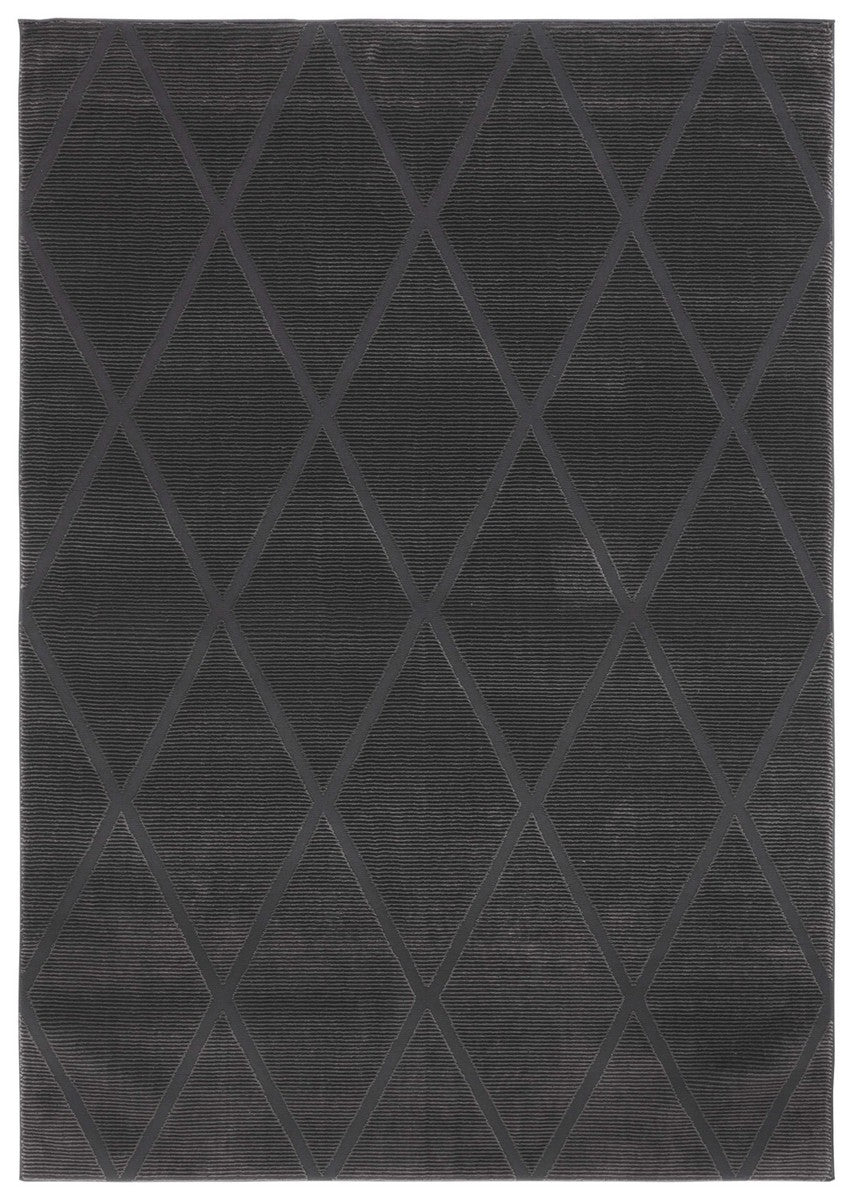 Safavieh Revive 104 REV104 Power Loomed Solid & Tonal Rug Charcoal REV104H-6