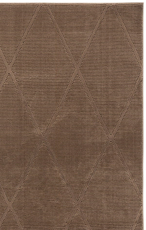 Safavieh Revive Solid Low Pile Area Rug in Recycled Polyester for Modern Living Spaces Brown REV104T-5