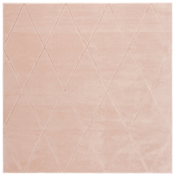 Safavieh Revive Modern Rectangle Area Rug - Elegant Geometric Design For Stylish Home Décor And Comfort Pink Polyester Rev104u-5