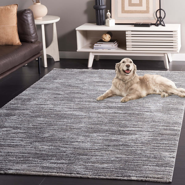 Safavieh Revive 106 Power Loomed Solid & Tonal Rug Grey 5'-3" x 7'-7"