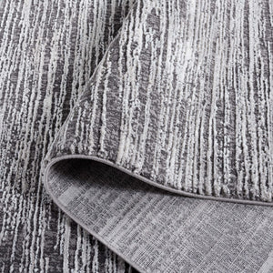 Safavieh Revive 106 Power Loomed Solid & Tonal Rug Grey 5'-3" x 7'-7"